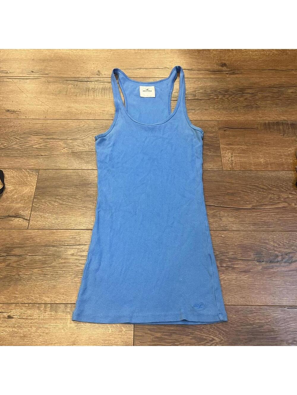 y2k Hollister blue tank